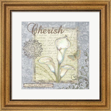 Framed Word Inspiration II Print