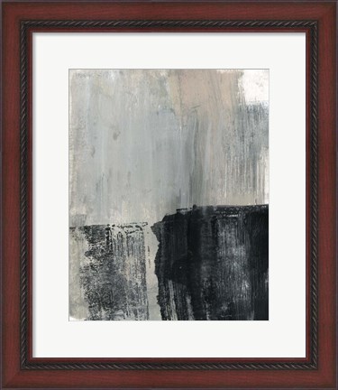 Framed Ebony Foundation I Print