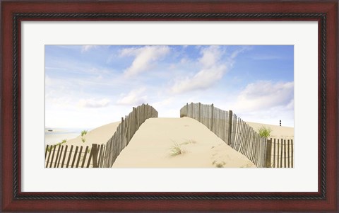 Framed Beach Photography X Print