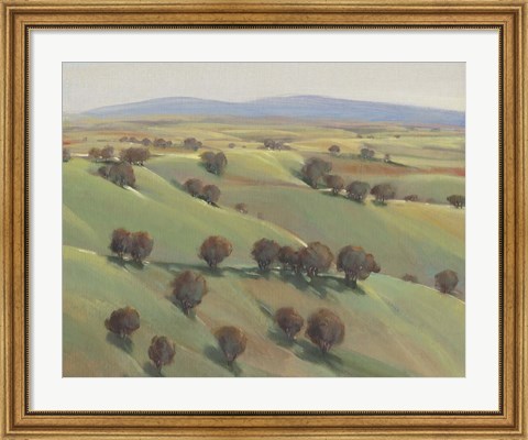 Framed Beyond the Hills II Print