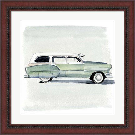 Framed Classic Autos III Print