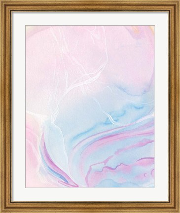 Framed Marbled Prism II Print