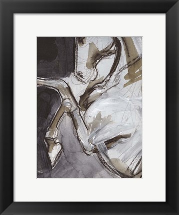 Framed Horse Abstraction IV Print