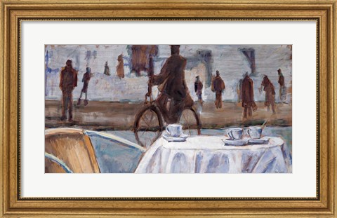 Framed Bicycle Ride Print