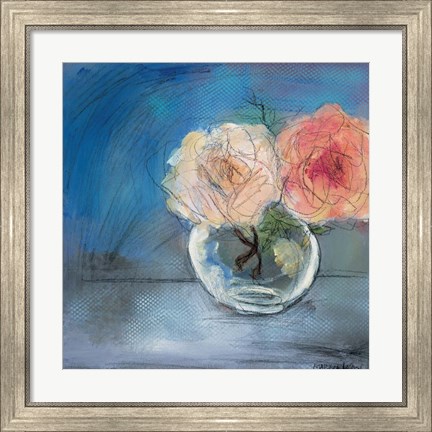 Framed Roses I Print