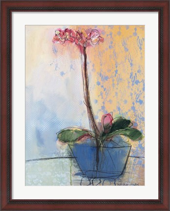 Framed Orchid and Lace II Print