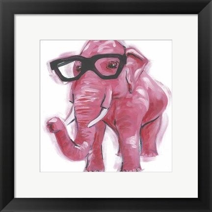 Framed Dapper Animal VII Print