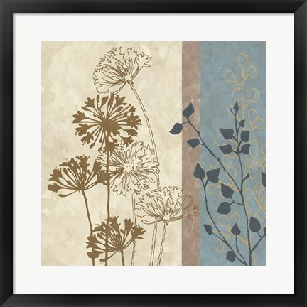 Framed Dandelion Family II Print