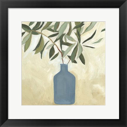 Framed Greenery Still Life V Print