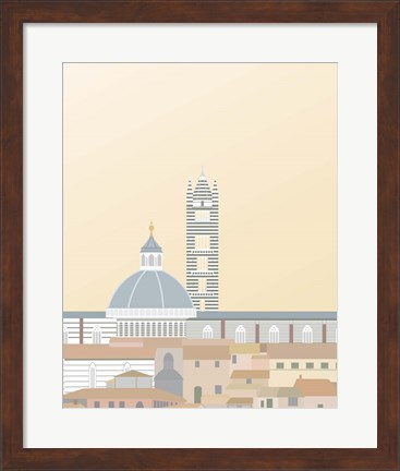 Framed Travel Europe--Duomo di Siena Print