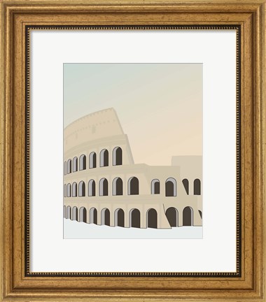 Framed Travel Europe--Rome Print