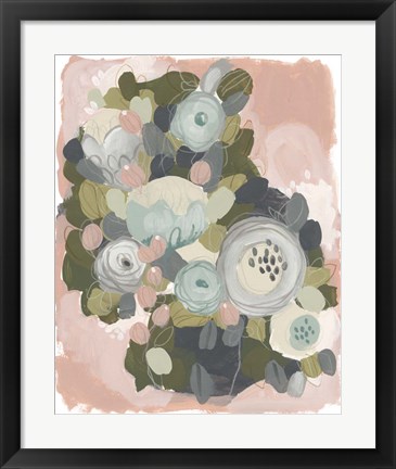 Framed Blossom Cascade I Print