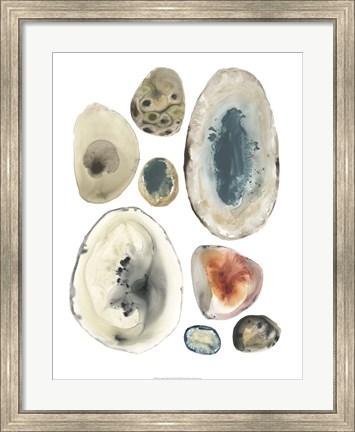 Framed Geode Collection II Print