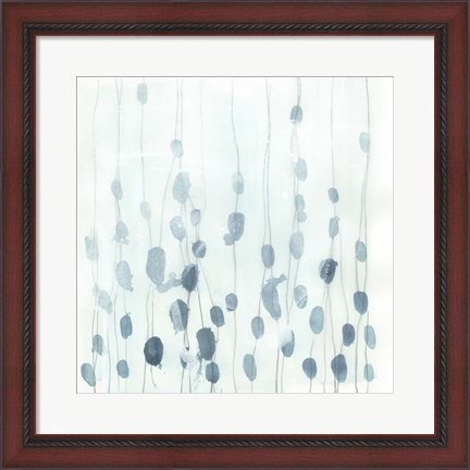 Framed Indigo Threads III Print