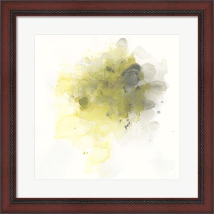 Framed Citron Cloud IV Print