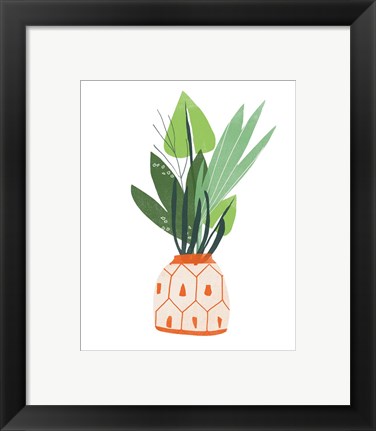 Framed Happy Plants III Print