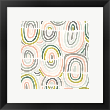 Framed Tropic Tribal III Print