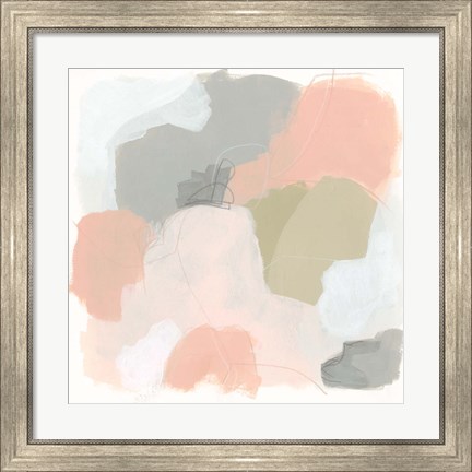 Framed Pink Cloud I Print