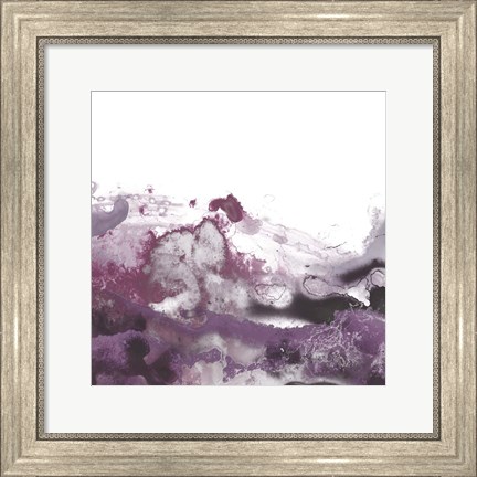 Framed Orchid Wave III Print
