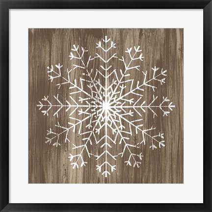 Framed Barnwood Wonderland III Print