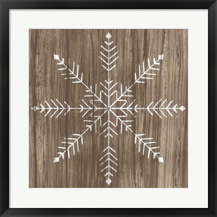 Framed Barnwood Wonderland IV Print