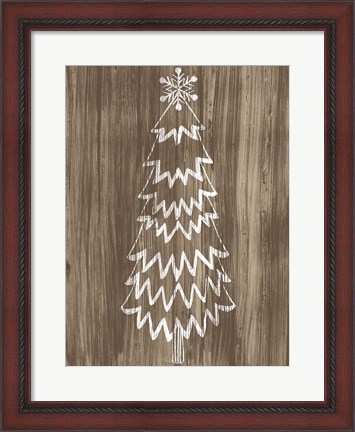 Framed Barnwood Wonderland VIII Print