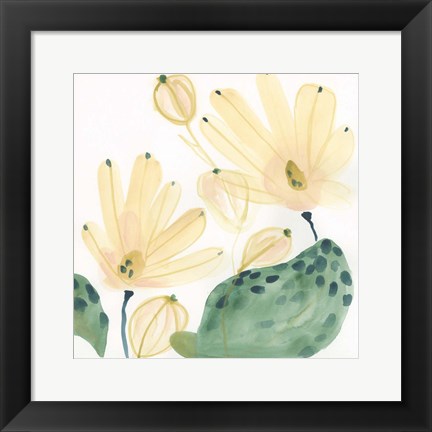 Framed Garden Essence IV Print