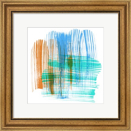 Framed Color Swipe III Print