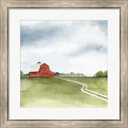 Framed Kentucky Sky I Print