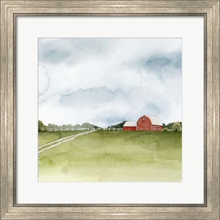 Framed Kentucky Sky II Print