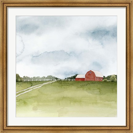 Framed Kentucky Sky II Print