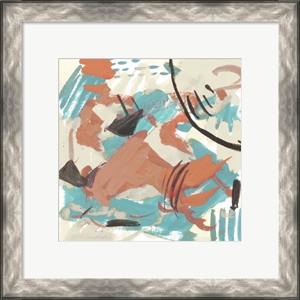 Framed Abstract Composition II Print