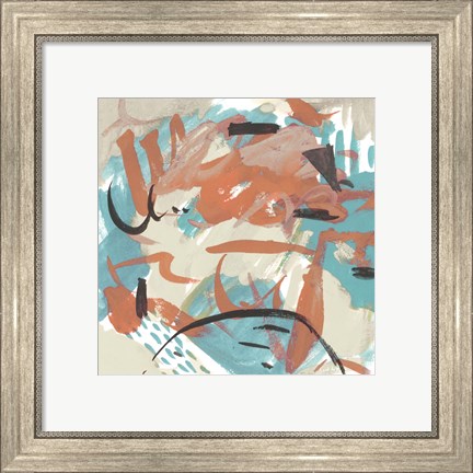 Framed Abstract Composition III Print