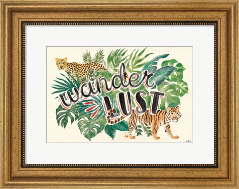 Framed Jungle Vibes VII Print