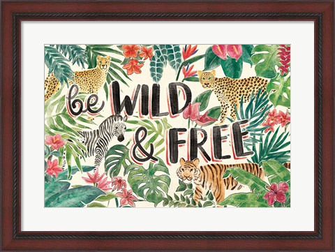 Framed Jungle Vibes I Print