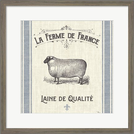 Framed French Farmhouse V Print