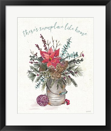 Framed Seasonal Charm III Print