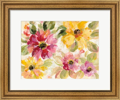 Framed Floral Radiance Print