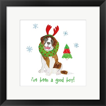 Framed Christmas Critters II Print