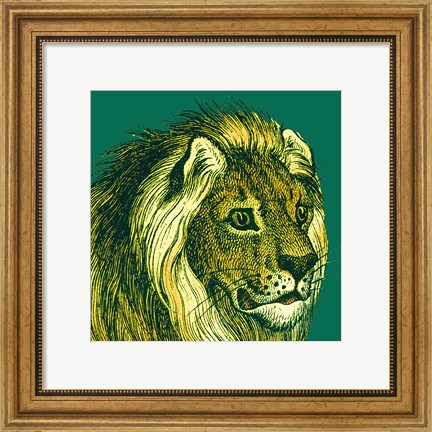 Framed Jungle Flair III Print