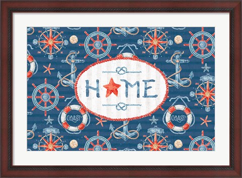 Framed Nautical Life XIII Print