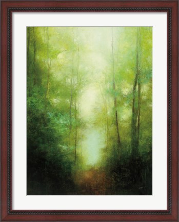 Framed Into the Clearing Print