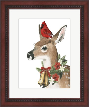 Framed Yuletide Darling II Print