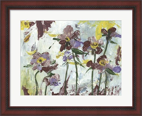 Framed L&#39;orchidee I Print