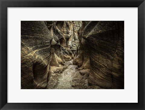 Framed Slot Canyon Utah 7 Print