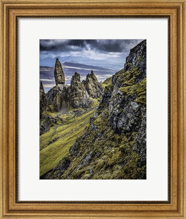 Framed Old Man Of Storr 4 Print