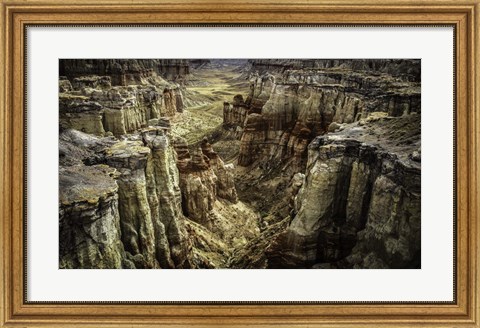 Framed Red Canyon Lands 3 Print