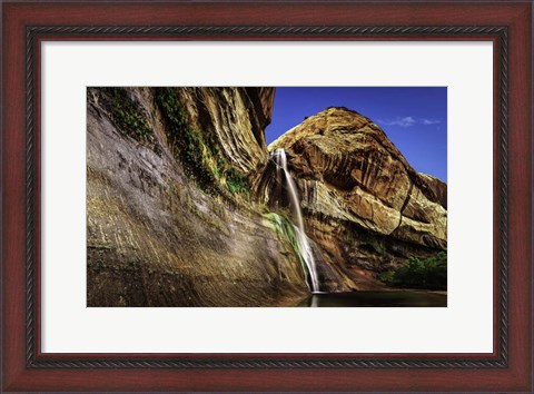 Framed Calf Creek Falls 2 Print