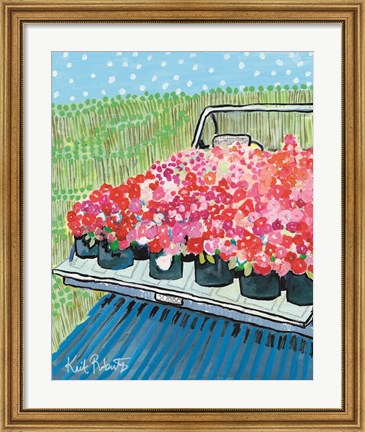 Framed June Blooms Print