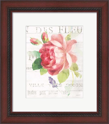 Framed Maison des Fleurs VIII Print